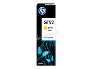HP GT52 ink.náplň žlutá