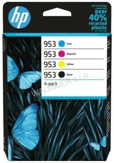 HP 937 ink. náplně - 4 balení