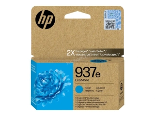 HP 937e EvoMore ink. náplň - cyan (1.650 str.)